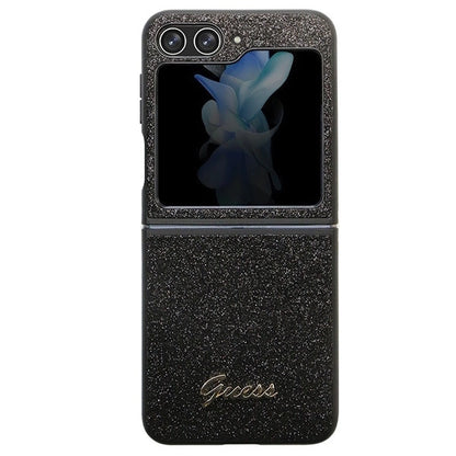 Guess Glitter Script case for Samsung Galaxy Z Flip 5 - black_1