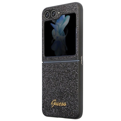 Guess Glitter Script case for Samsung Galaxy Z Flip 5 - black_5