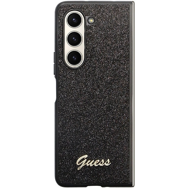 Guess Glitter Script case for Samsung Galaxy Z Fold 5 - black_1
