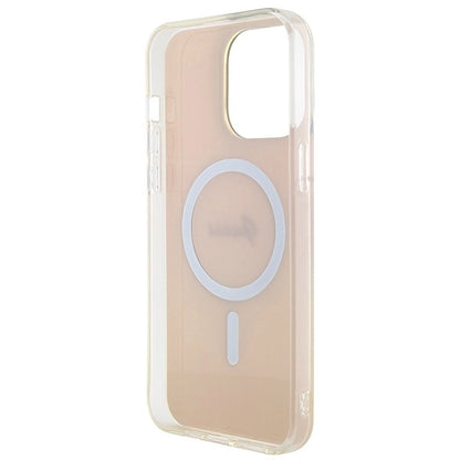 Guess IML Iridescent MagSafe case for iPhone 15 Pro - pink_6