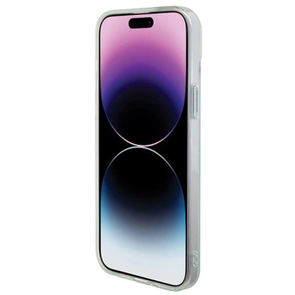 Guess IML Iridescent MagSafe case for iPhone 15 Pro - turquoise_4