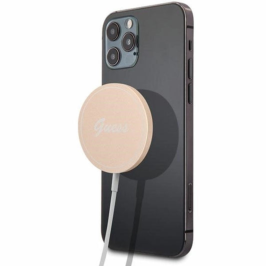 Guess case for induction GUCBMSLRD 15W MagSafe - gold_0