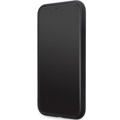 Karl Lagerfeld KLHCN61SMHCNPK case for iPhone 11 / Xr - black Silicone C Metal Pin_4