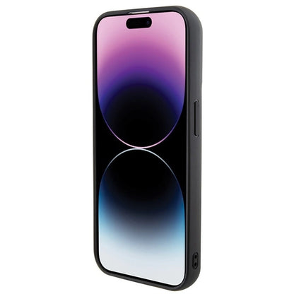 Karl Lagerfeld 3D Rubber Multi Logo case for iPhone 15 Pro - black_4