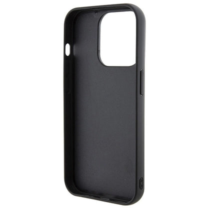 Karl Lagerfeld 3D Rubber Multi Logo case for iPhone 15 Pro - black_6