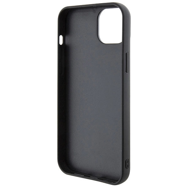 Karl Lagerfeld 3D Rubber Multi Logo case for iPhone 15 Plus - black_6