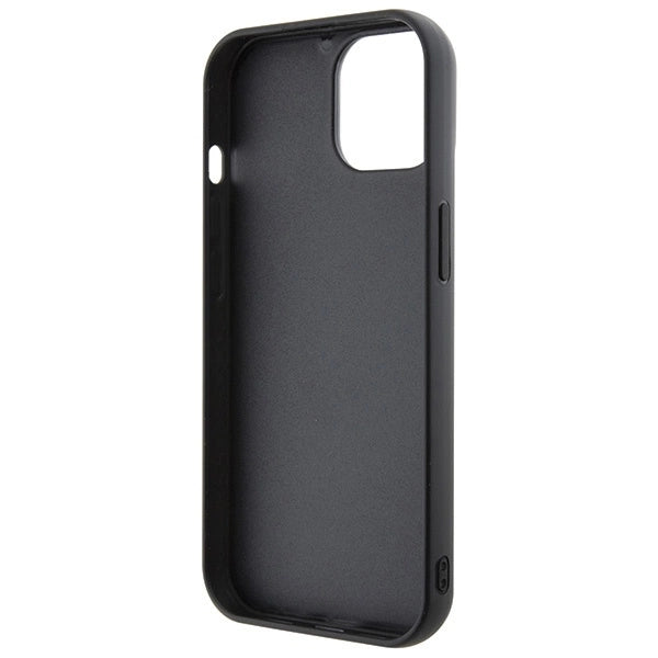 Karl Lagerfeld 3D Rubber Multi Logo case for iPhone 15 - black_6