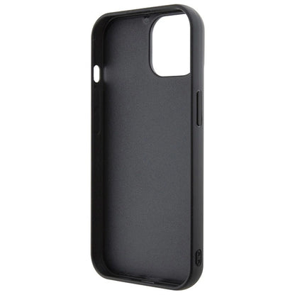 Karl Lagerfeld 3D Rubber Multi Logo case for iPhone 15 - black_6