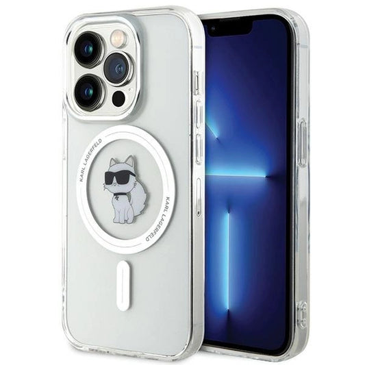 Karl Lagerfeld IML Choupette MagSafe case for iPhone 15 Pro - transparent_0