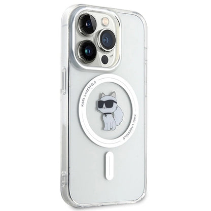 Karl Lagerfeld IML Choupette MagSafe case for iPhone 15 Pro - transparent_3