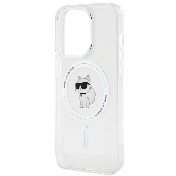 Karl Lagerfeld IML Choupette MagSafe case for iPhone 15 Pro - transparent_5