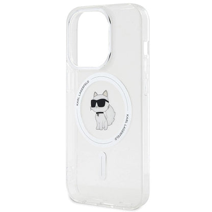 Karl Lagerfeld IML Choupette MagSafe case for iPhone 15 Pro - transparent_5