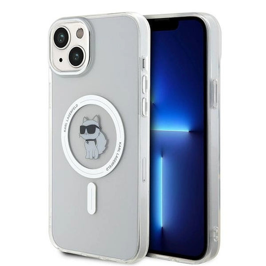 Karl Lagerfeld IML Choupette MagSafe case for iPhone 15 Plus - transparent_0