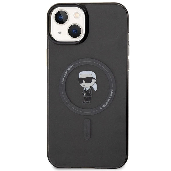 Karl Lagerfeld IML Ikonik MagSafe case for iPhone 15 Plus - black_2