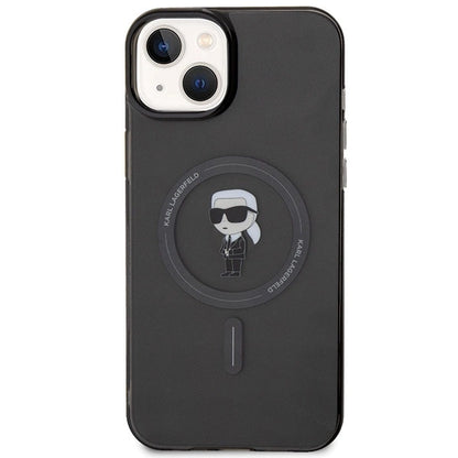 Karl Lagerfeld IML Ikonik MagSafe case for iPhone 15 Plus - black_2