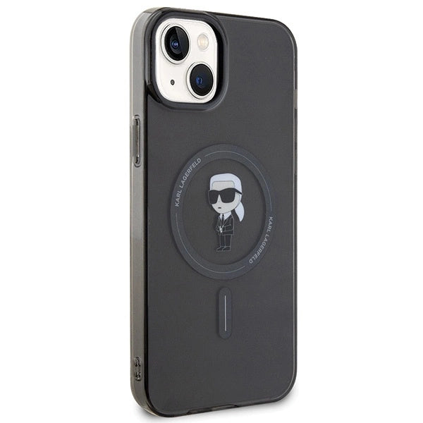 Karl Lagerfeld IML Ikonik MagSafe case for iPhone 15 Plus - black_3