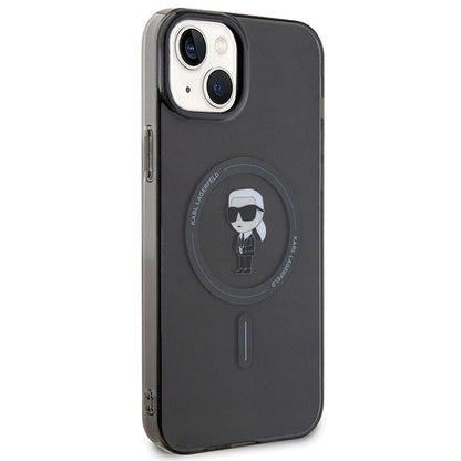 Karl Lagerfeld IML Ikonik MagSafe case for iPhone 15 Plus - black_3