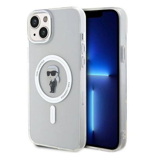 Karl Lagerfeld IML Ikonik MagSafe case for iPhone 15 Plus - transparent_0