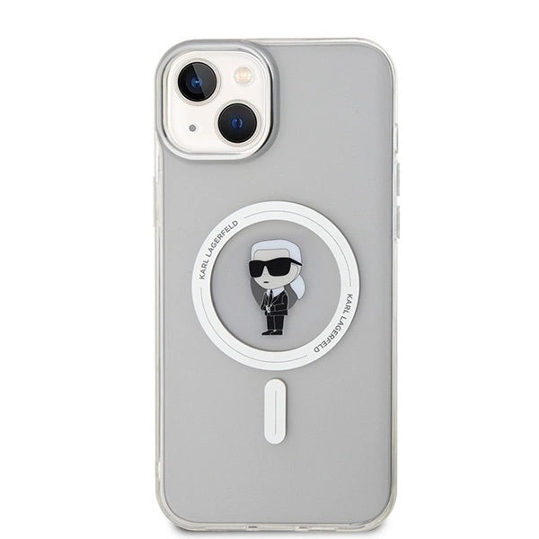 Karl Lagerfeld IML Ikonik MagSafe case for iPhone 15 Plus - transparent_2