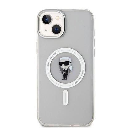 Karl Lagerfeld IML Ikonik MagSafe case for iPhone 15 Plus - transparent_2