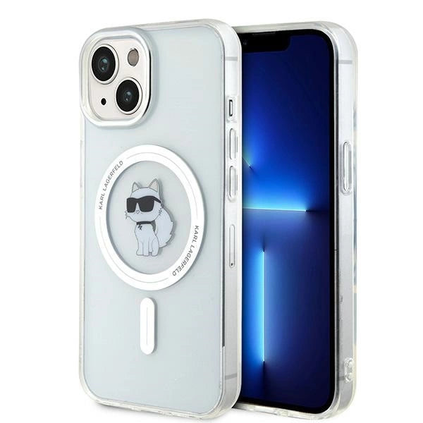 Karl Lagerfeld IML Choupette MagSafe case for iPhone 15 - transparent_0