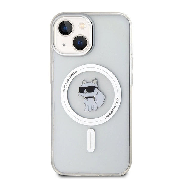 Karl Lagerfeld IML Choupette MagSafe case for iPhone 15 - transparent_2