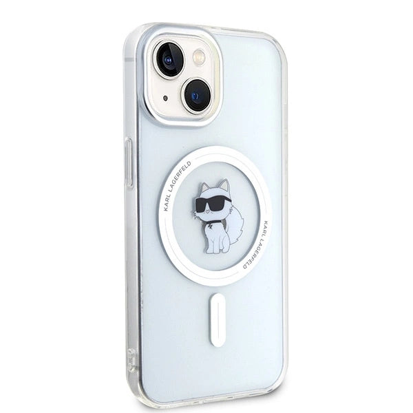 Karl Lagerfeld IML Choupette MagSafe case for iPhone 15 - transparent_3
