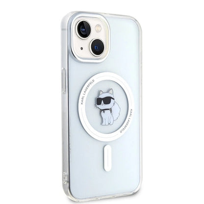 Karl Lagerfeld IML Choupette MagSafe case for iPhone 15 - transparent_3