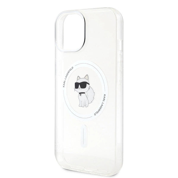 Karl Lagerfeld IML Choupette MagSafe case for iPhone 15 - transparent_5