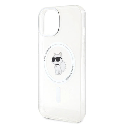 Karl Lagerfeld IML Choupette MagSafe case for iPhone 15 - transparent_5