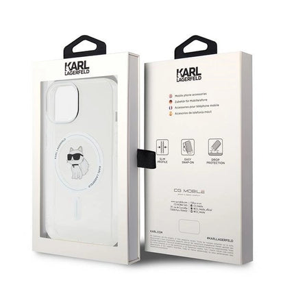 Karl Lagerfeld IML Choupette MagSafe case for iPhone 15 - transparent_7
