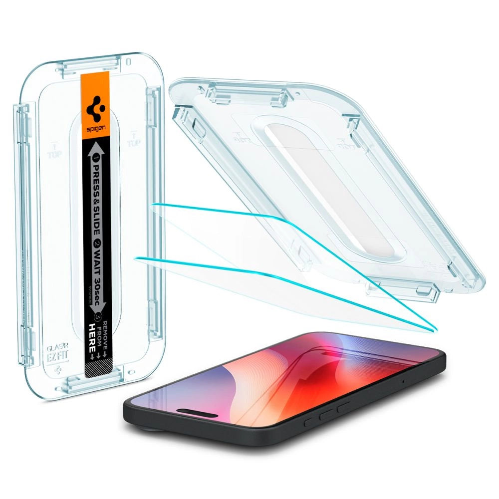 Spigen Glas.tR EZ Fit tempered glass for iPhone 15 / 16 - 2 pcs._1