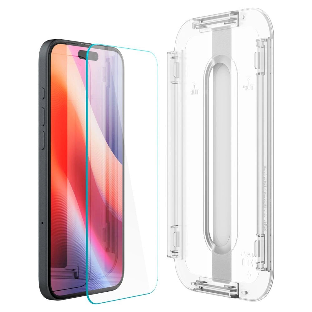 Spigen Glas.tR EZ Fit tempered glass for iPhone 15 / 16 - 2 pcs._3