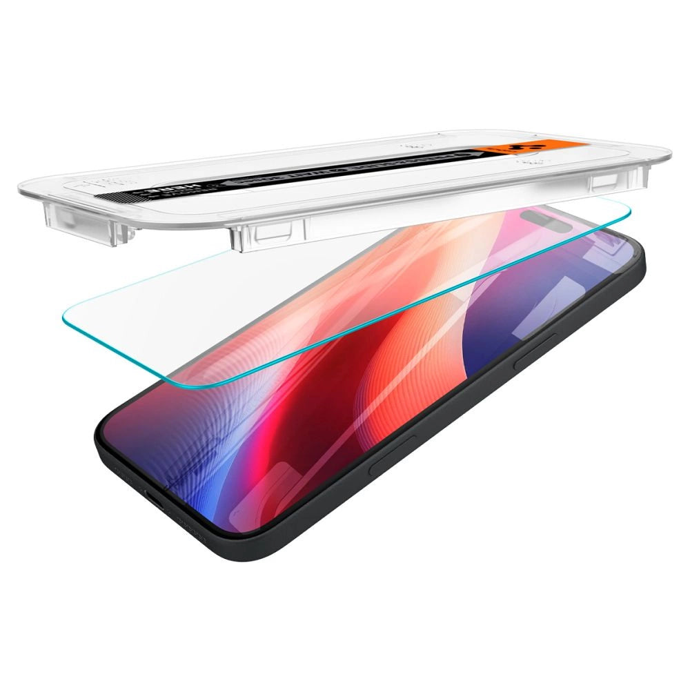 Spigen Glas.tR EZ Fit tempered glass for iPhone 15 / 16 - 2 pcs._7