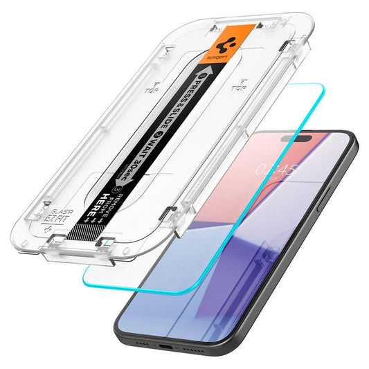 Spigen Glas.tR EZ Fit Tempered Glass for iPhone 15 Plus / 16 Plus - 2 pcs._0