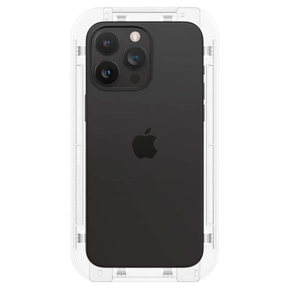 Spigen Glas.tR EZ Fit Tempered Glass for iPhone 15 Pro Max_11
