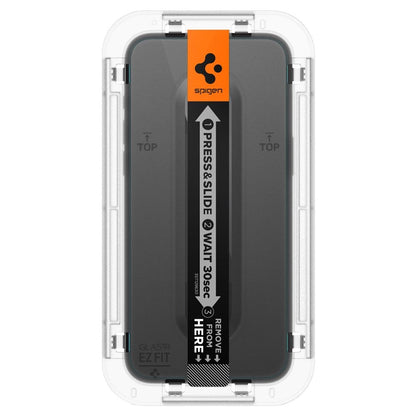 Spigen Glas.tR EZ Fit Tempered Glass for iPhone 15 Pro Max_4