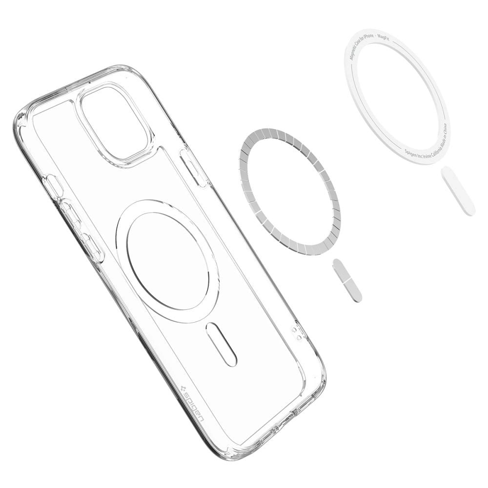 Spigen Ultra Hybrid Mag Case with MagSafe for iPhone 15 - White_6
