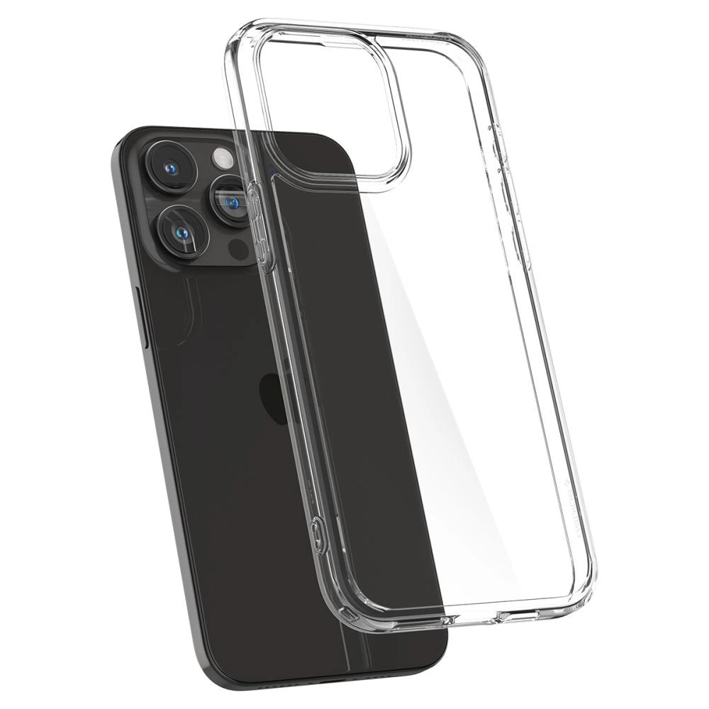 Spigen Ultra Hybrid iPhone 15 Pro Case - Clear_5
