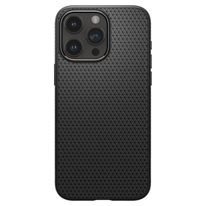 Spigen Liquid Air iPhone 15 Pro Case - Matte Black_1
