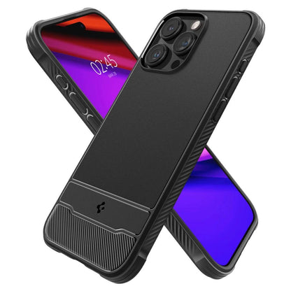 Spigen Rugged Armor Mag Case with MagSafe for iPhone 15 Pro - Matte Black_6