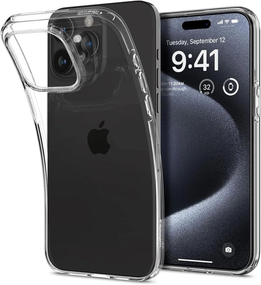 Spigen Liquid Crystal iPhone 15 Pro Case - Clear_0