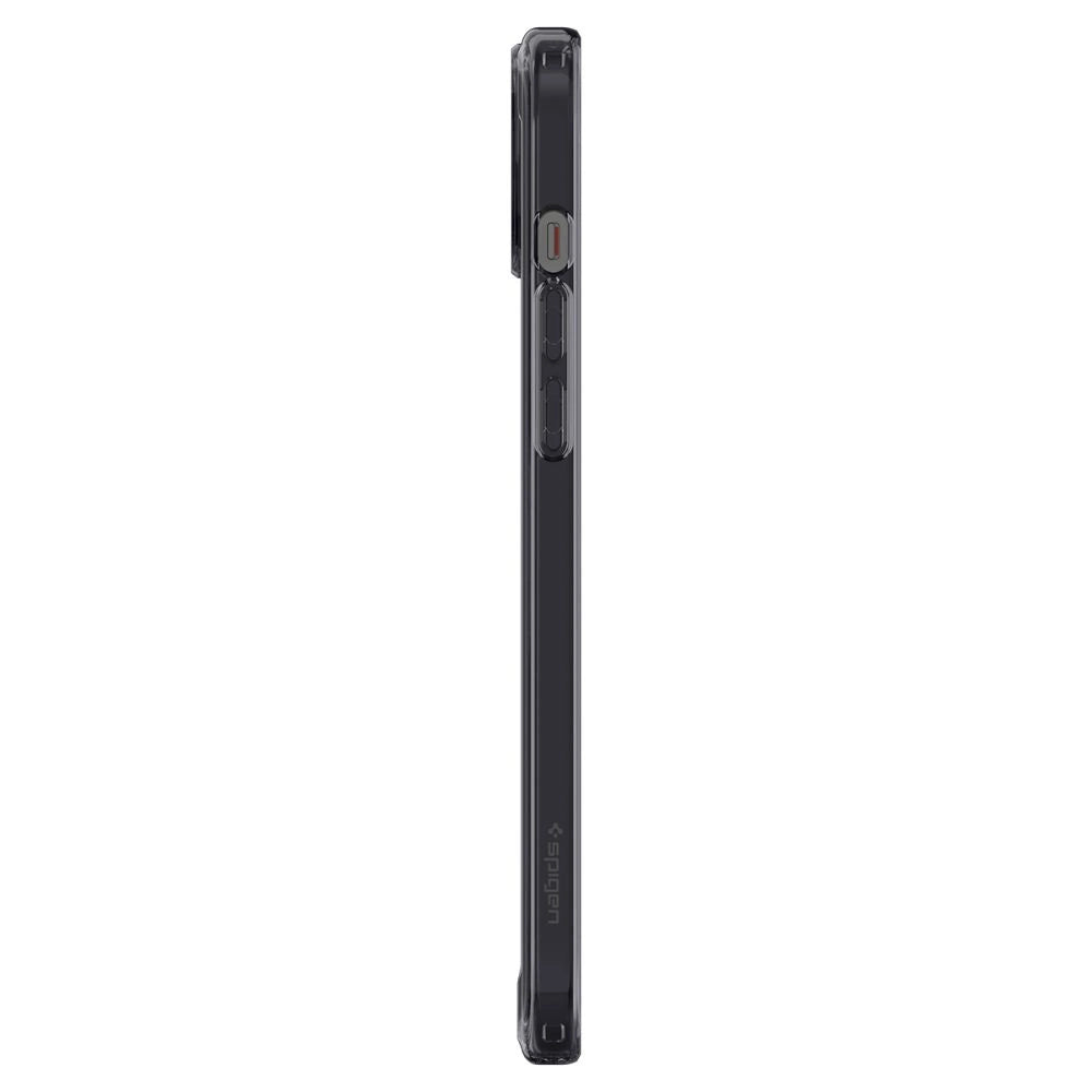 Spigen Ultra Hybrid Mag Case with MagSafe for iPhone 15 Plus - Dark Gray (Zero One Pattern)_3