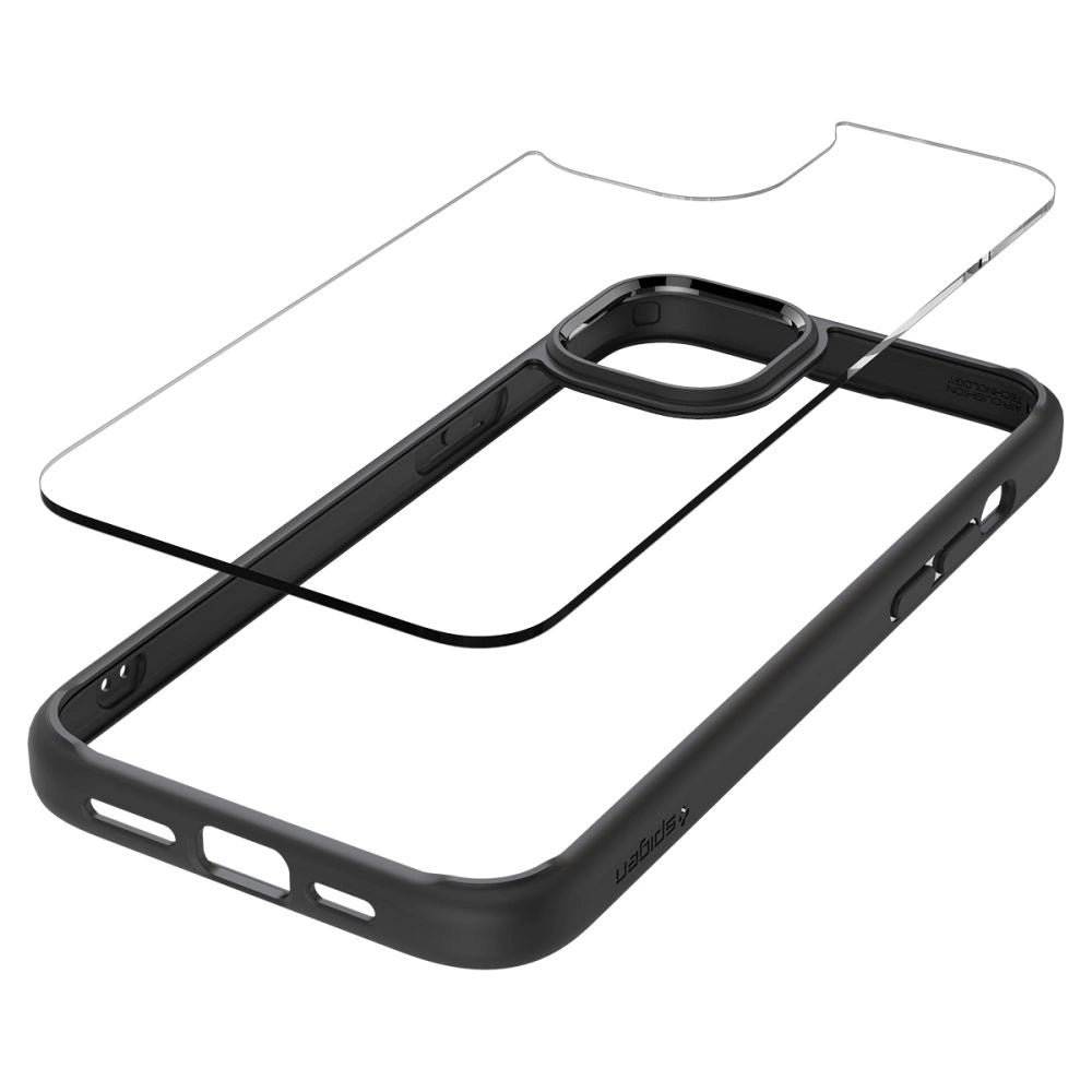 Spigen Ultra Hybrid iPhone 15 Plus Case - Matte Black_9