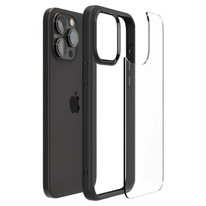 Spigen Ultra Hybrid iPhone 15 Pro Max Case - Matte Black_7