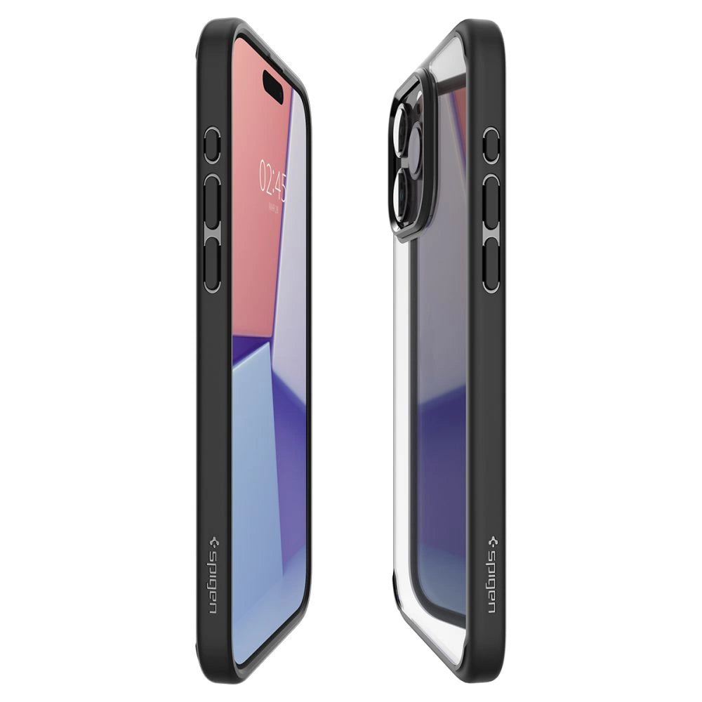 Spigen Ultra Hybrid iPhone 15 Pro Max Case - Matte Black_8