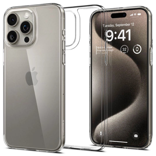 Spigen Airskin Hybrid Case for iPhone 15 Pro Max - Clear_0