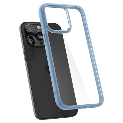 Spigen Crystal Hybrid Case for iPhone 15 Pro Max - Clear Blue_1