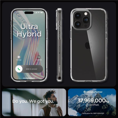 Spigen Crystal Hybrid Case for iPhone 15 Pro Max - Clear_5
