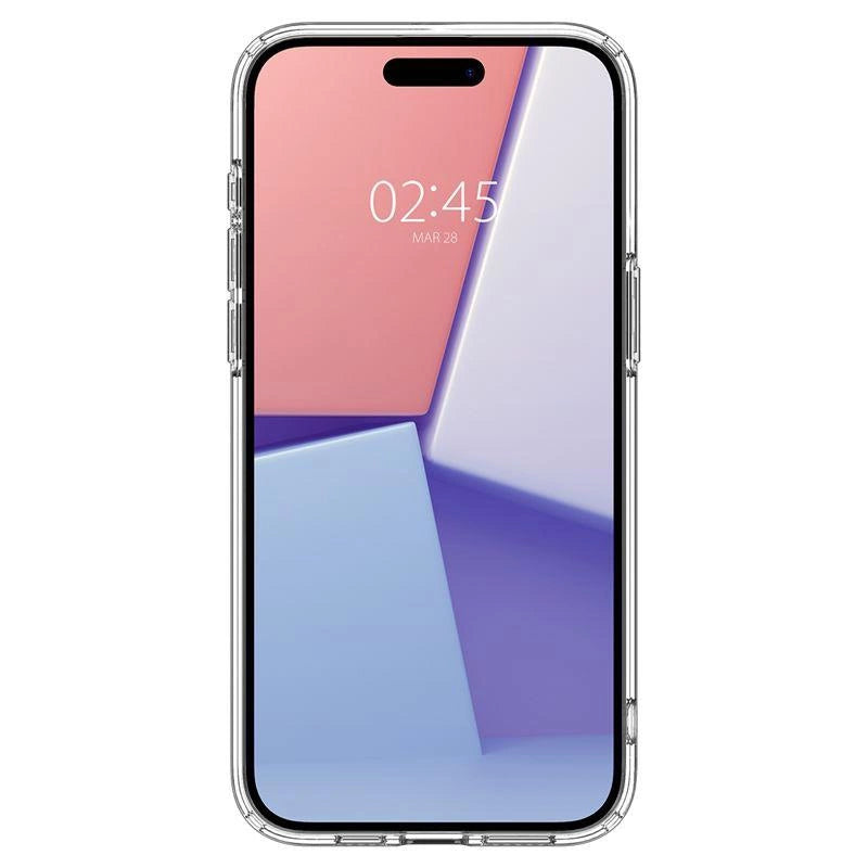 Spigen Crystal Hybrid Case for iPhone 15 Pro Max - Clear_7